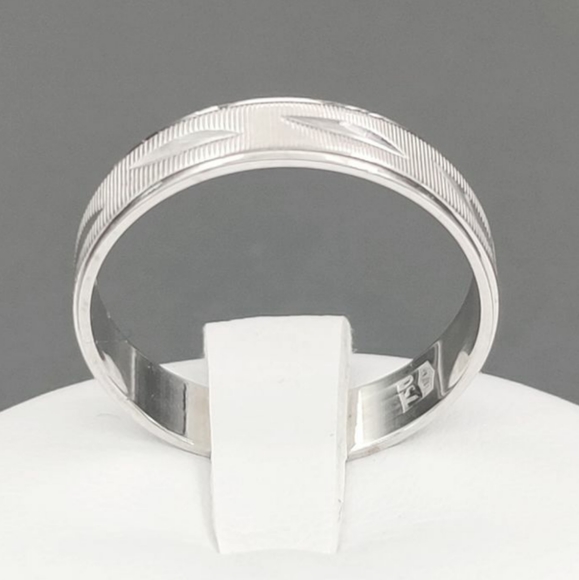 18k ring, wedding ring. - Picture 5 of 7